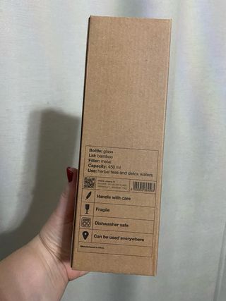 OW Infuso - Infusiera ecologica in vetro