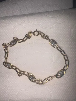 Pulsera Oro 18k con Circonitas