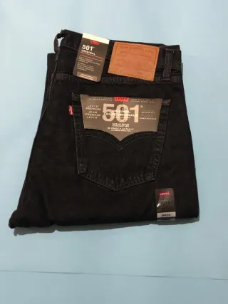 Jeans Levi's 501 Uomo W36 L30 grigio