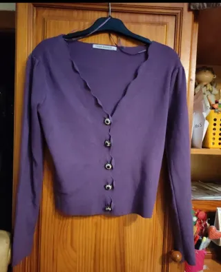 Jersey y Chaqueta César Amadeus Morado Talla S