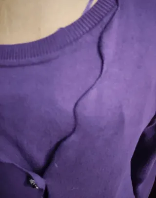 Jersey y Chaqueta César Amadeus Morado Talla S