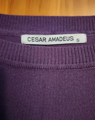 Jersey y Chaqueta César Amadeus Morado Talla S