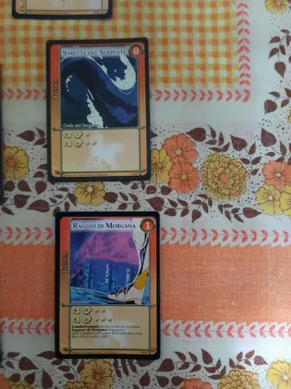 Lotto 21 carte Cavalieri dello Zodiaco