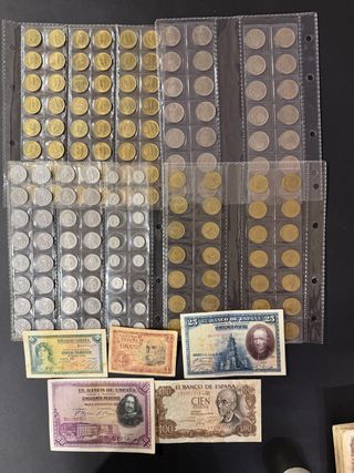 Monedas y Billetes España Colección