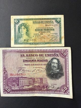Monedas y Billetes España Colección