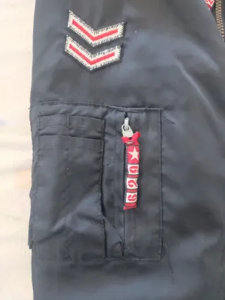Chaqueta bomber niño aviación