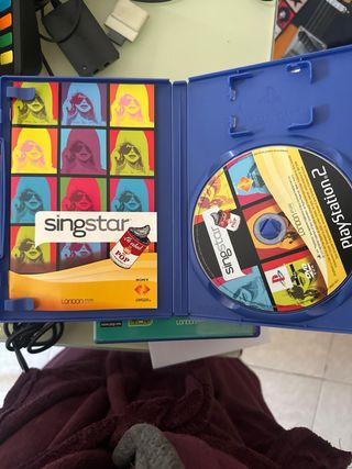 Juegos PS2 Singstar + Micrófonos
