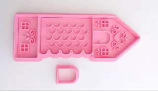 Cortador Galletas Casita Jengibre Molde