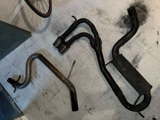 Línea escape Audi A3 8P 2.0fsi