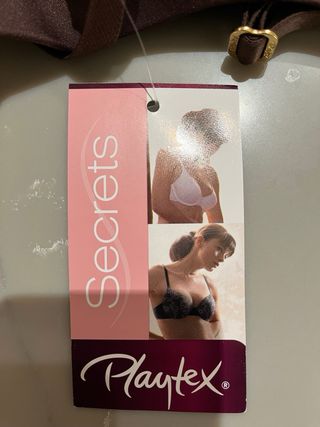Sujetador Playtex sin aros 95C. SIN ESTRENAR.
