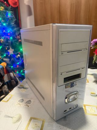 Torre PC Beige/Plata