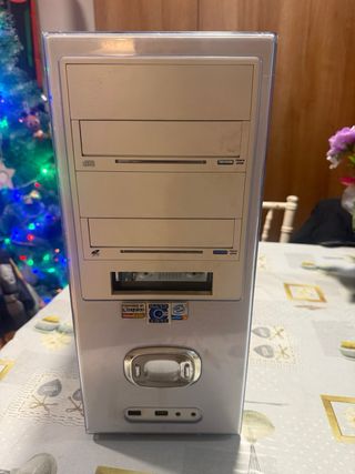 Torre PC Beige/Plata