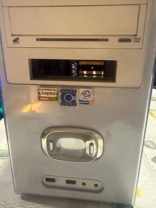 Torre PC Beige/Plata