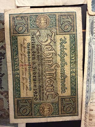 Colección monedas y billetes antiguos