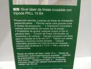 Nivel Laser PARKSIDE Líneas Cruzadas