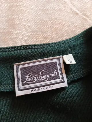 Luisa Spagnoli Cardigan Blazer Verde invernale