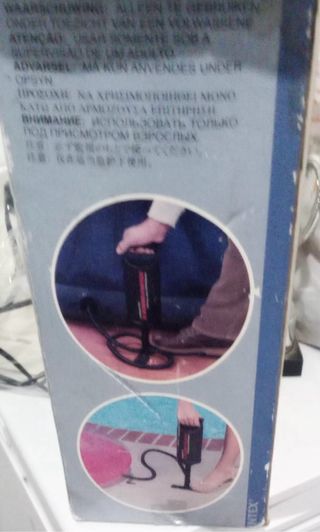 Bomba de aire manual Intex