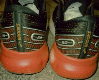 Zapatillas Brooks Glycerin Negro Naranja