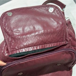 Bolso mochila burdeos