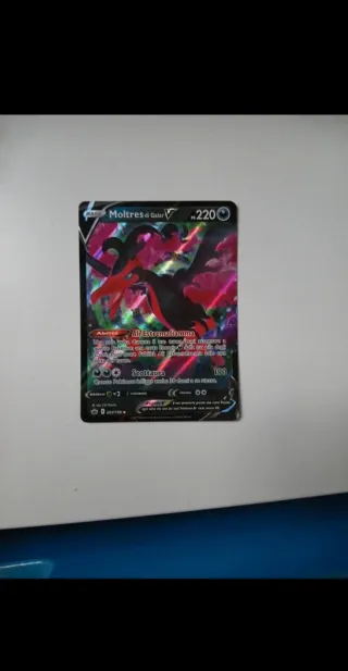 Carta Pokémon Moltres di Galar V
