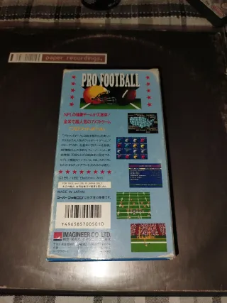 Pro Football Super Famicom
