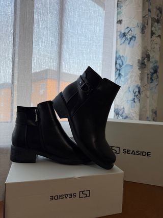 Botas pretas Seaside