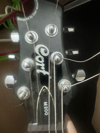 Guitarra Eléctrica Cort M200 Azul