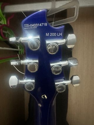 Guitarra Eléctrica Cort M200 Azul