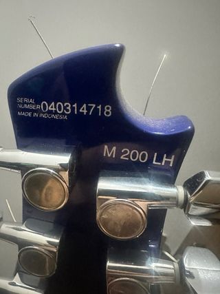 Guitarra Eléctrica Cort M200 Azul