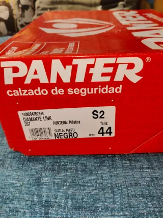Zapatos de seguridad Panter Talla 44