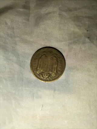 Moneda 1 Peseta 1944 Rara