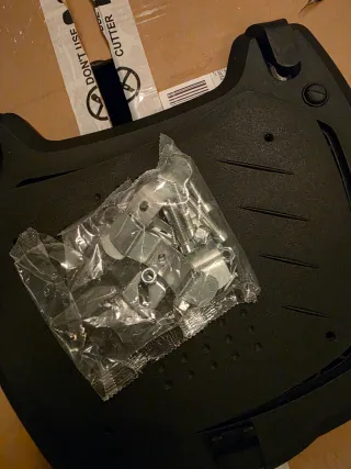 Maleta negra para moto