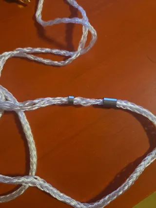 Cable de repuesto trenzado 8 núcleos para auricula