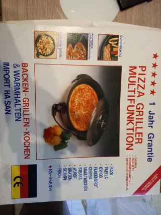 Pizza Grill Multifunción plancha