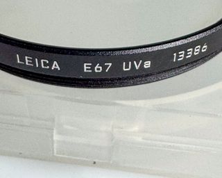 Leica E67 UVAa Filtro 67mm