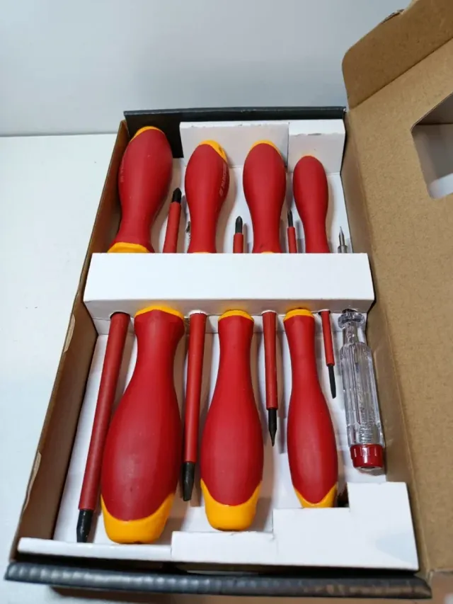 Juego destornilladores 10 piezas