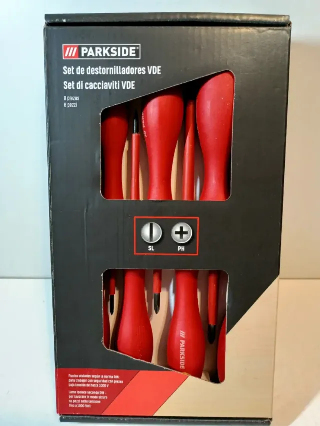 Juego destornilladores 10 piezas