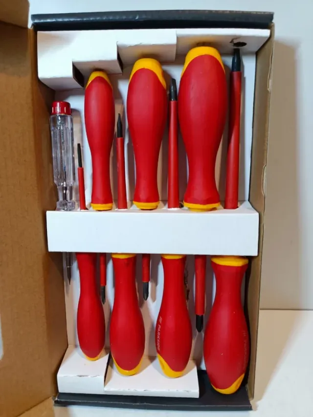 Juego destornilladores 10 piezas