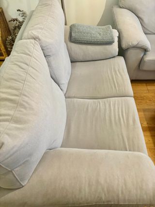 Sofá de 2 plazas tela medida de 160 cms