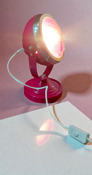 Lampada Faro Auto Regolabile Rosa Viola