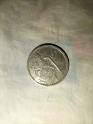 Moneda 5 Pesetas 1957