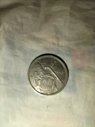 Moneda 5 Pesetas 1957