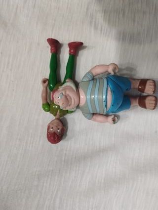 Figuras Peter Pan y Smee articuladas marca famosa