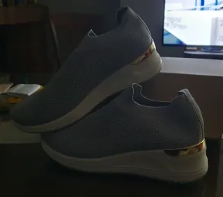 Zapatillas grises mujer talla 40