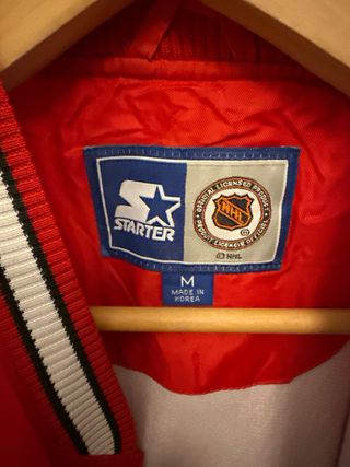 Chaqueta Starter Red Wings NHL Roja