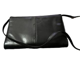 Bolso de hombro vintage negro