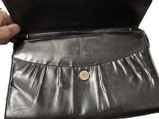 Bolso de hombro vintage negro