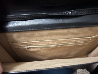 Bolso de hombro vintage negro