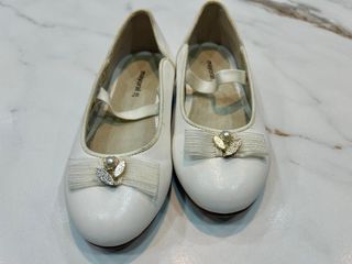 Zapatos niña ceremonia blanco roto t28 Mayoral