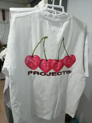 Camiseta Nude Project Blanca Talla M